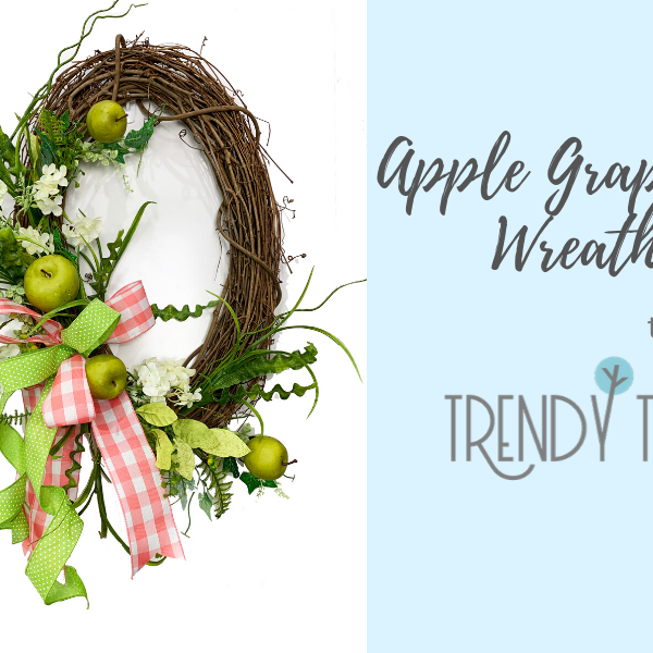 Apple Grapevine Wreath Tutorial