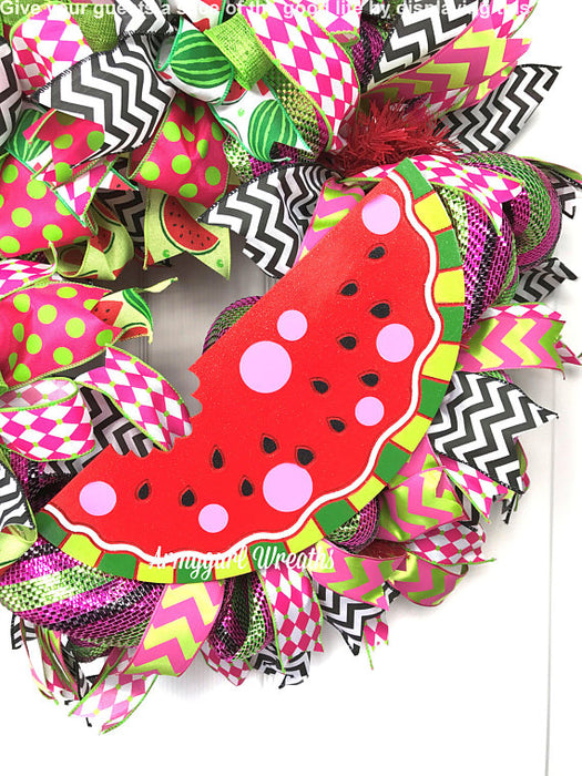 Watermelon Wreath by Armygurl Wreaths