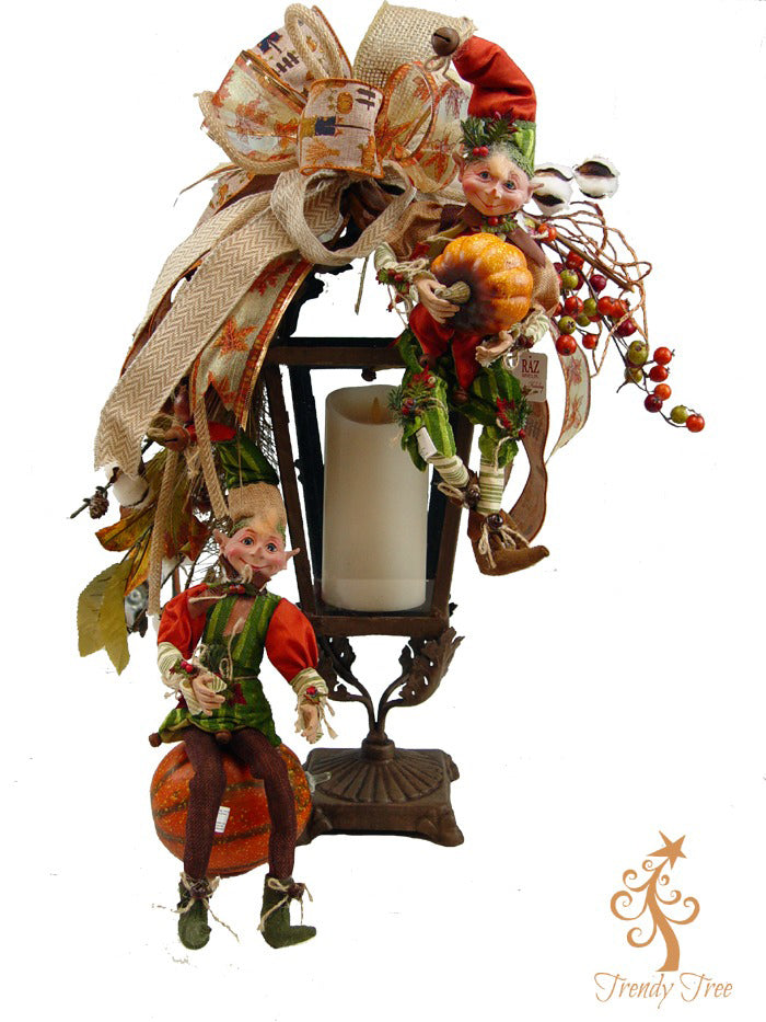 DIY Autumn Lantern Swag Tutorial