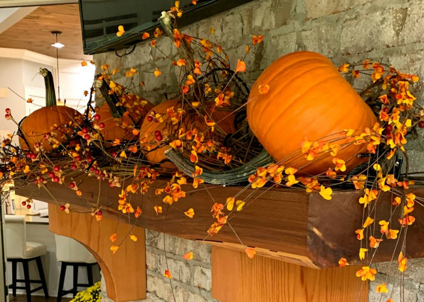 Back Porch Fall Decorations