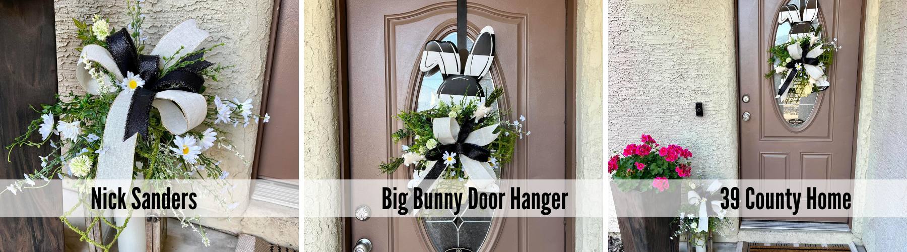 big bunny door hanger tutorial