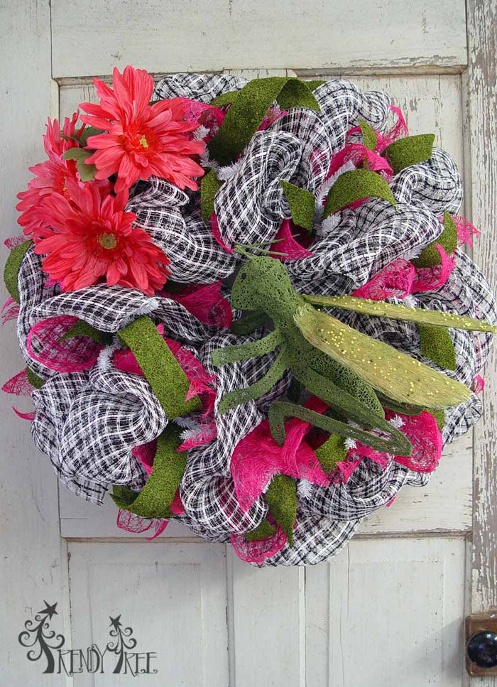 Spring Wreath with Grasshopper Video Tutorial