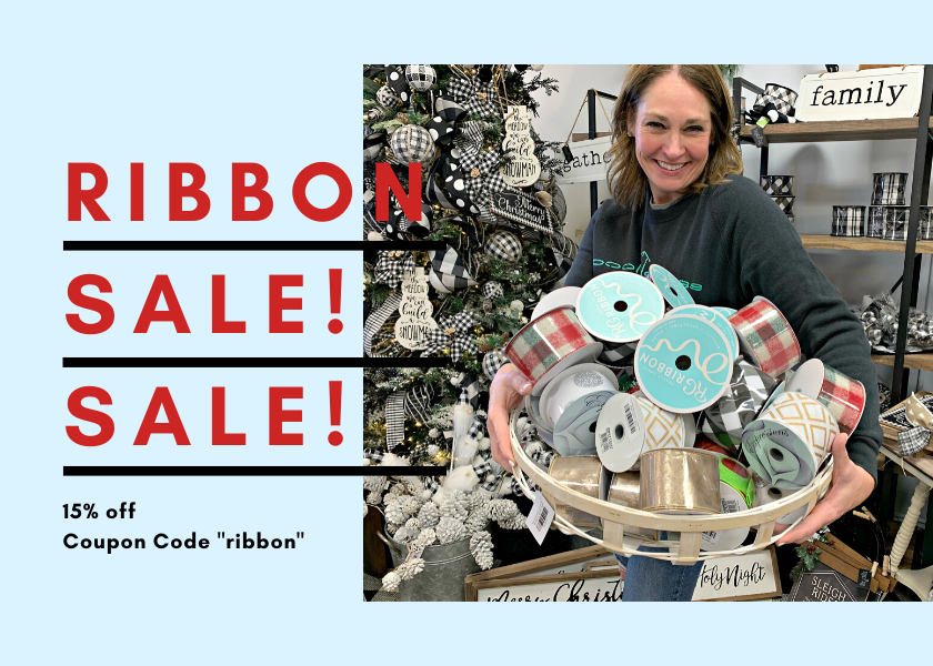 Ribbon Sale! 15% Off!