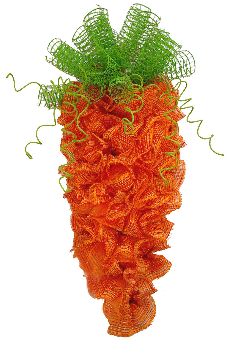 Deco Paper Mesh Carrot Video Tutorial