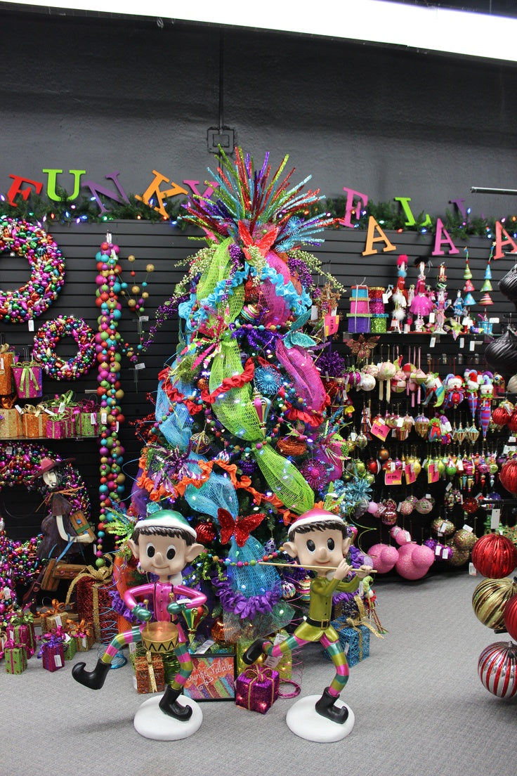 Funky Fa La La La La Christmas Tree by Craig Bachman Imports