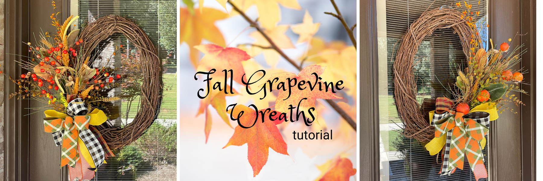 Fall Grapevine Wreath Tutorial