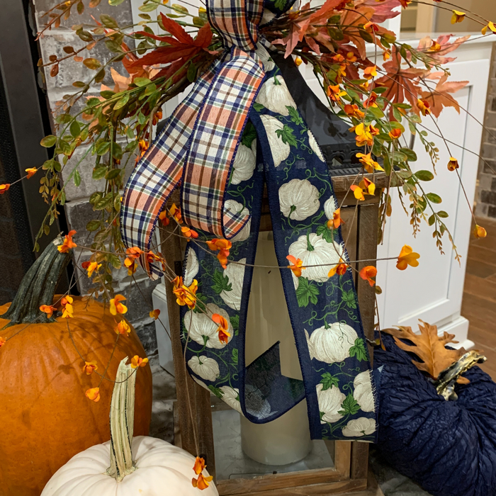 Easy Fall Lantern Topper