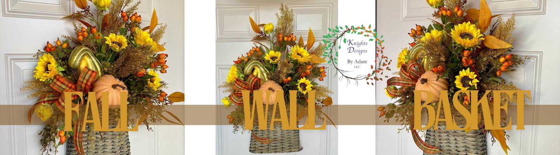 fall wall basket