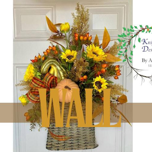 fall wall basket