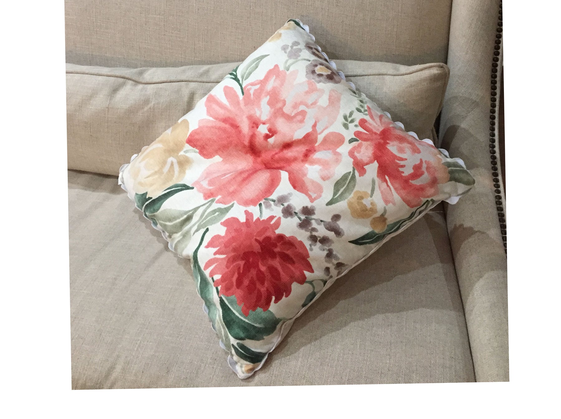 Add a Touch of Spring with Pillows