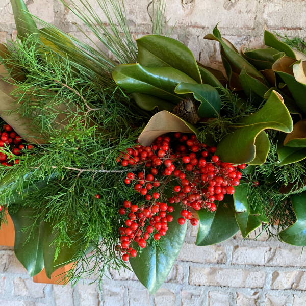 Fresh Garland - Magnolia Cedar & Pine