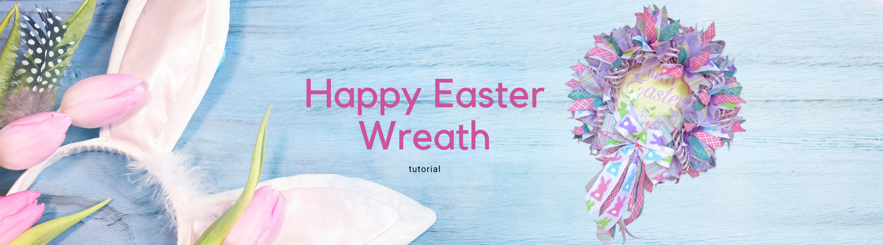 Happy Easter Wreath