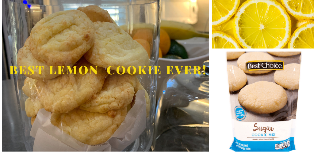 Best Lemon Sugar Cookie Ever!