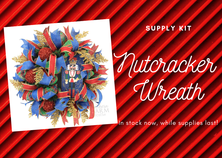 Nutcracker Wreath Supply Kit