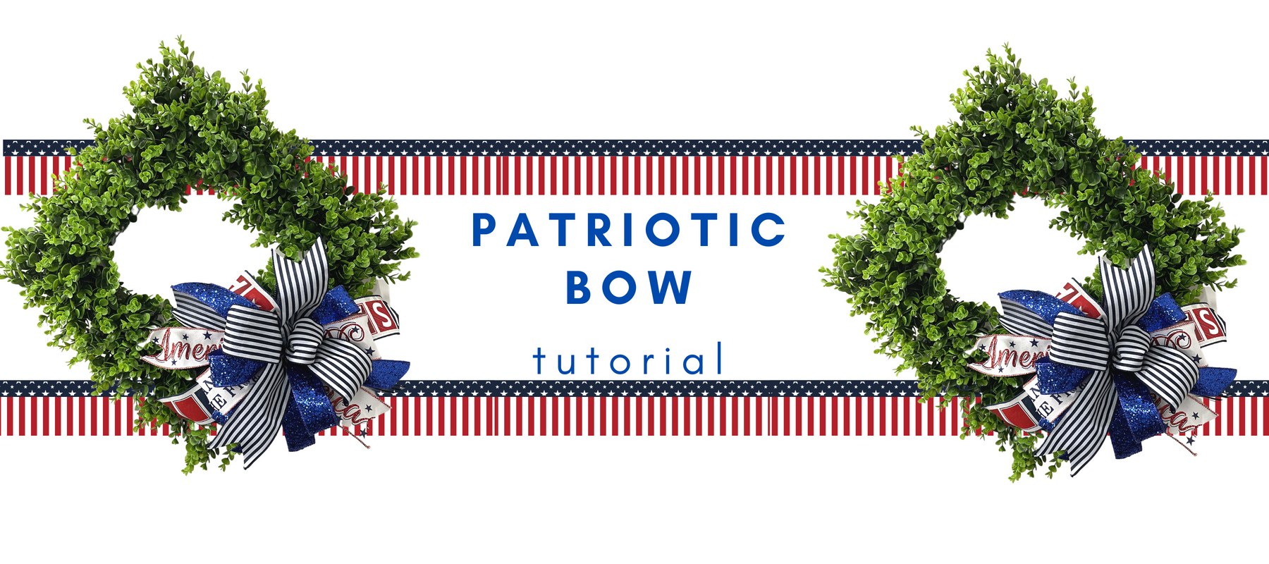 Patriotic Bow Tutorial