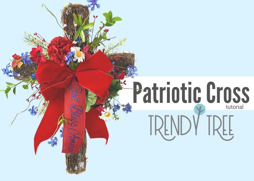 Patriotic Cross Tutorial