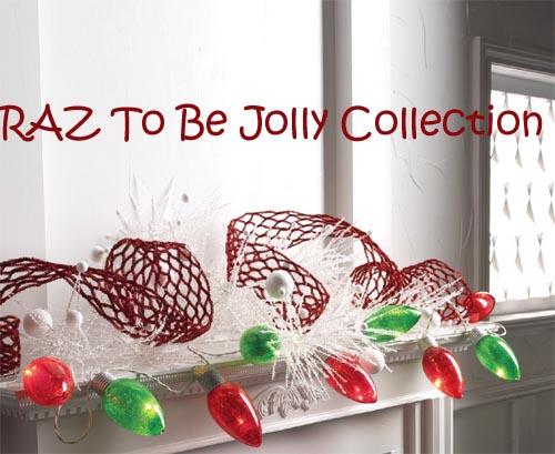 RAZ To Be Jolly Mantel Decoration