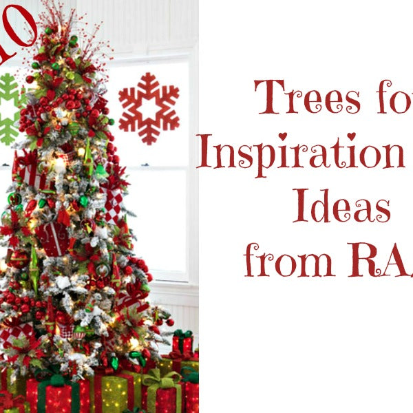 Christmas Tree Inspiration from RAZ 2010