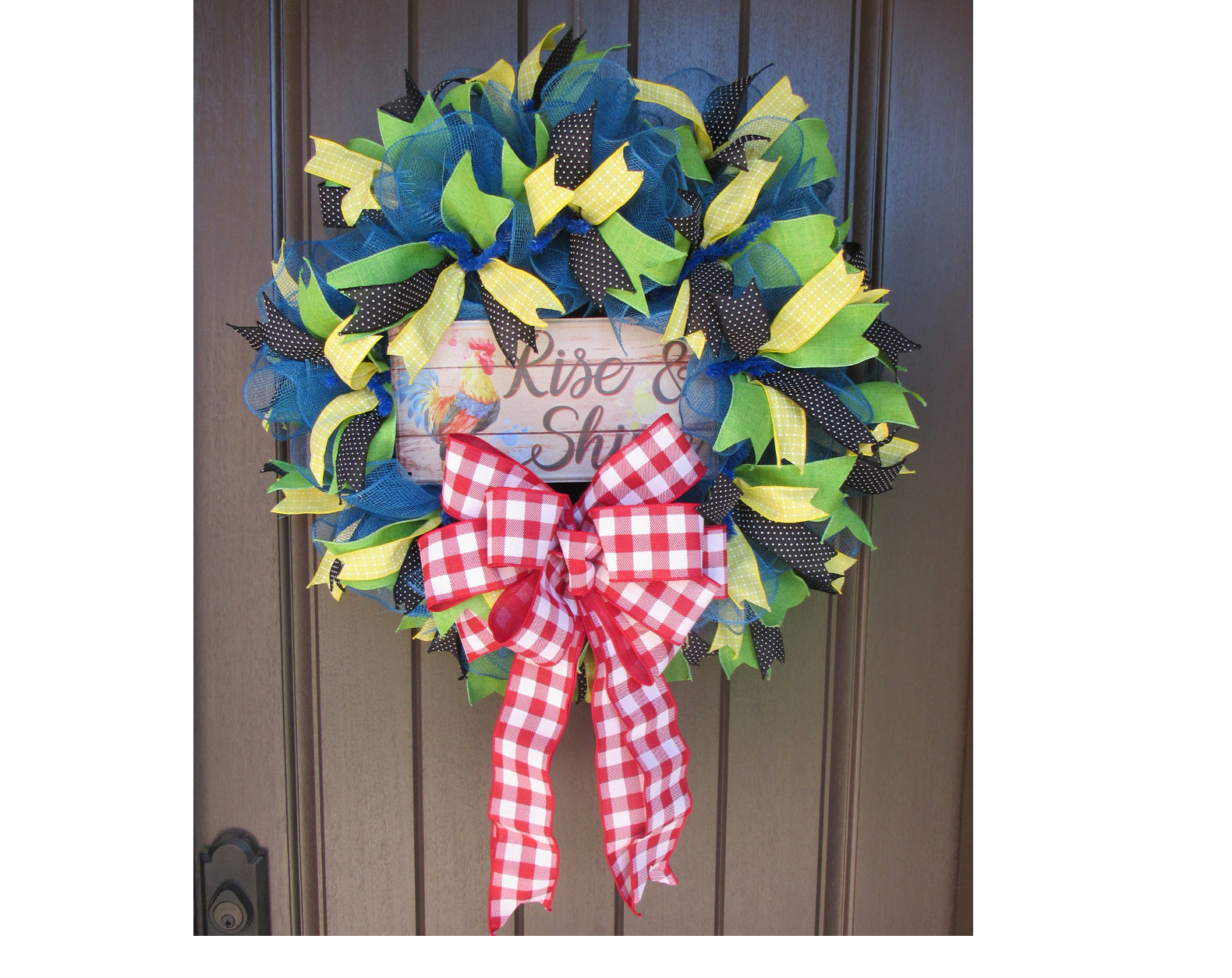 2018 Rise and Shine Wreath Tutorial