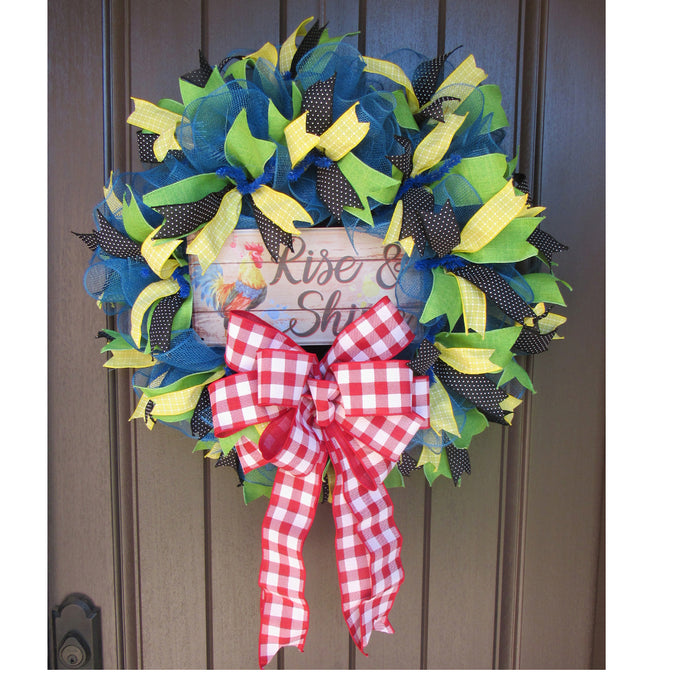 2018 Rise and Shine Wreath Tutorial