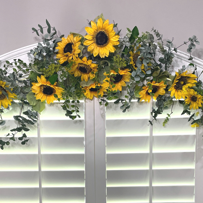 sunflower garland tutorial