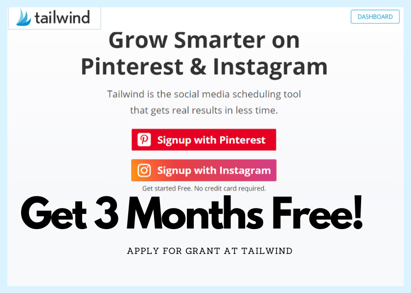 Three Months of Tailwind FREE