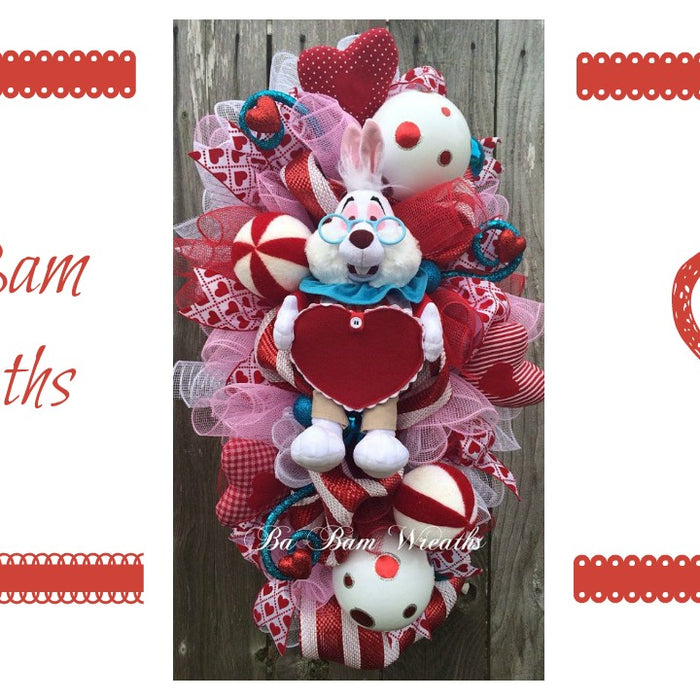 Valentine Wreath by Trendy Tree Custom Designers