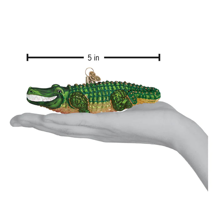 Alligator 12126 Old World Christmas Ornament