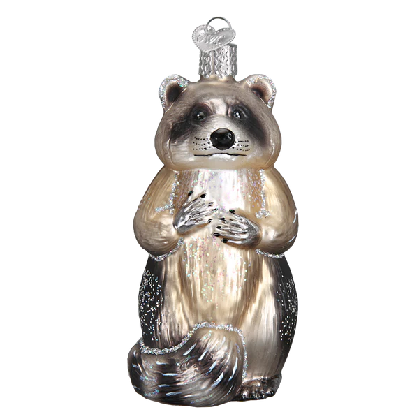 Raccoon 12146 Old World Christmas Ornament