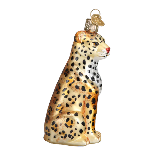 Leopard Old World Christmas Ornament 12148