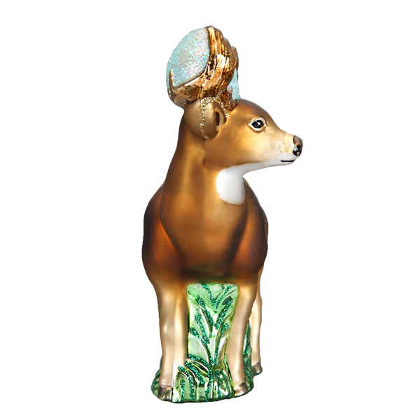 Whitetail Deer Old World Christmas Ornament 12162