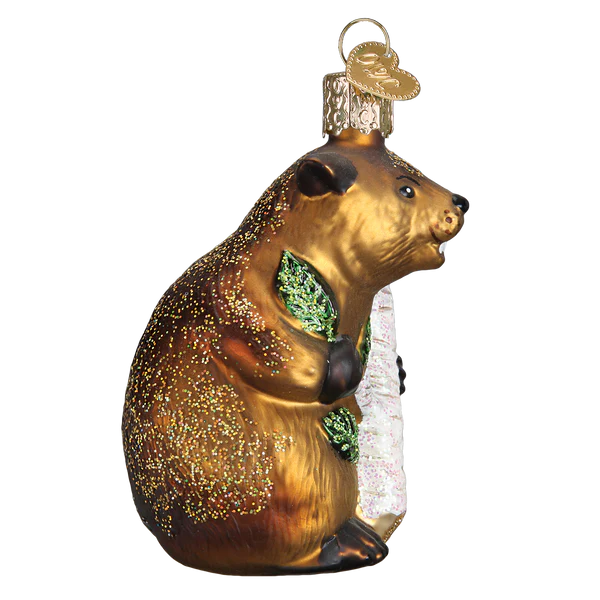 Eager Beaver Ornament Old World Christmas Ornament 12194