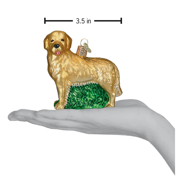 Golden Retriever Dog Old World Christmas Ornament 12203