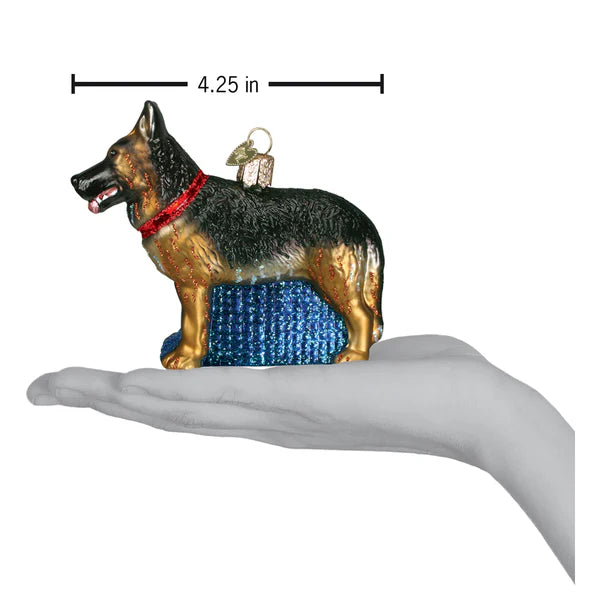 German Shepherd 12212 Old World Christmas Ornament