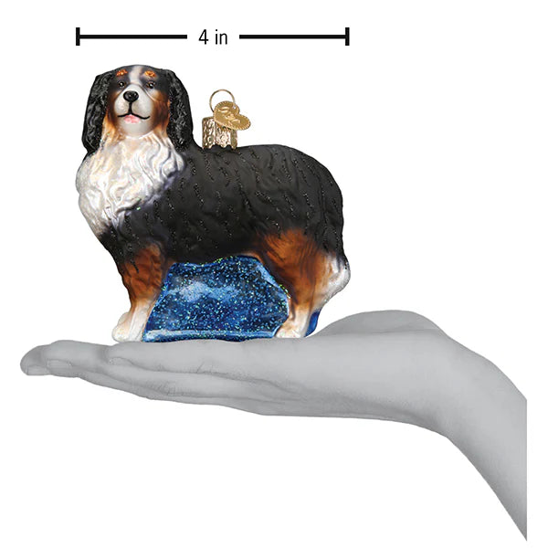 Bernese Mountain Dog Old World Christmas Ornament 12379