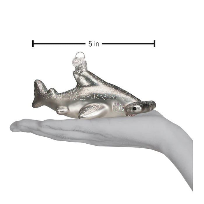 Hammerhead Shark Old World Christmas Ornament 12426