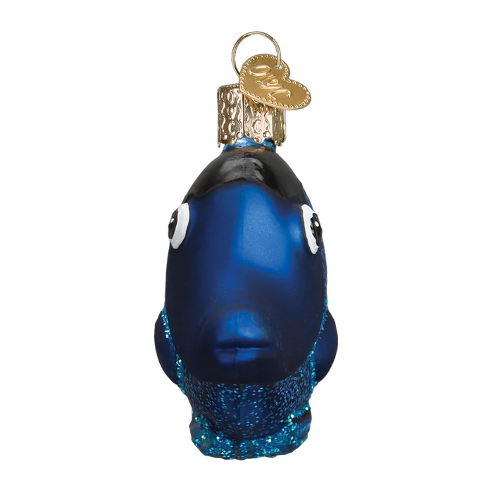 Pacific Blue Tang Old World Christmas Ornament  12504