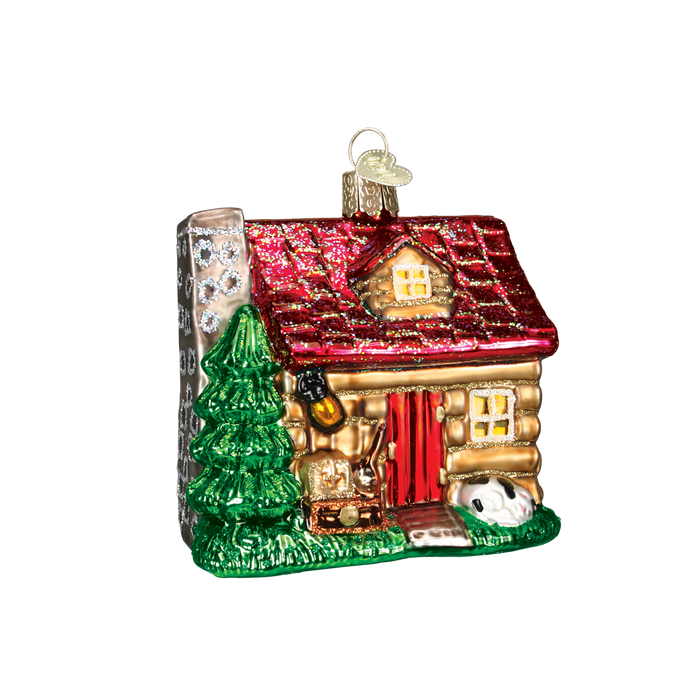 Lake Cabin Old World Christmas Ornament 20026