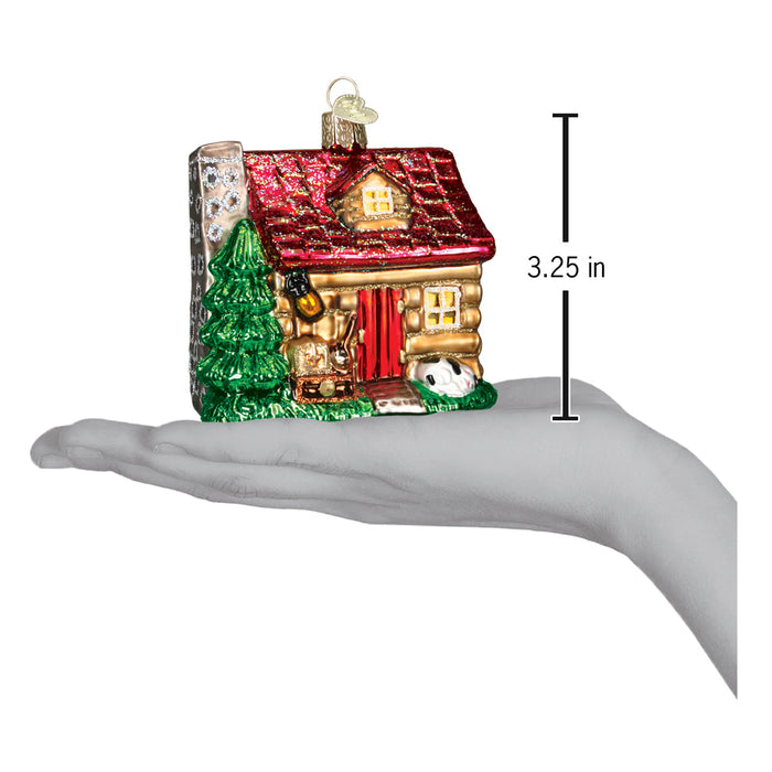 Lake Cabin Old World Christmas Ornament 20026