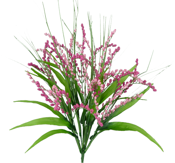 24" Hot Pink, Pink Foxtail Bush 12 Stems 30626BTPK