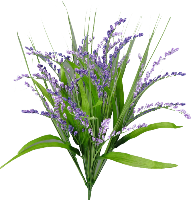 24" Purple Foxtail Bush 12 Stems 30626PU