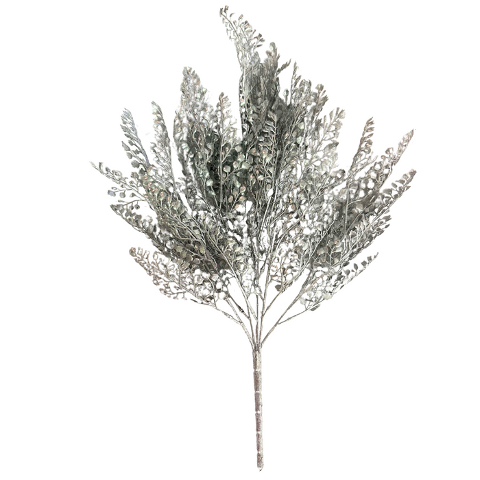 21 In Leaf Bush X 5 32073-Silver