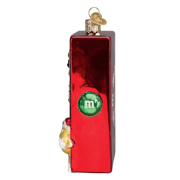 M  & M's Vending Machine Old World Christmas Ornament 32607