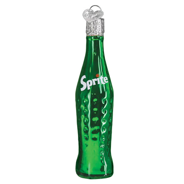 Sprite Bottle Old World Christmas Ornament 32634