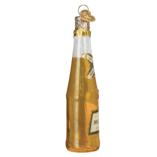 Miller High Life Bottle Old World Christmas Ornament 32640