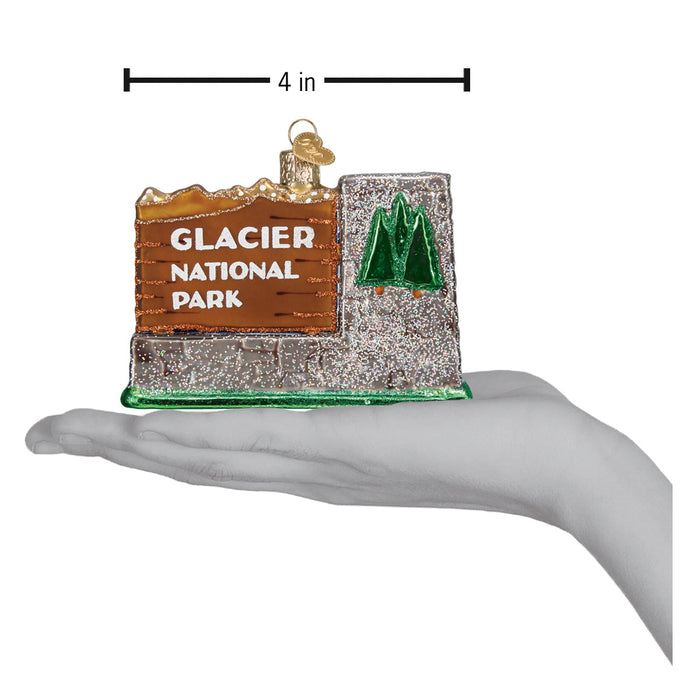 Glacier National Park Old World Christmas Ornament 36174