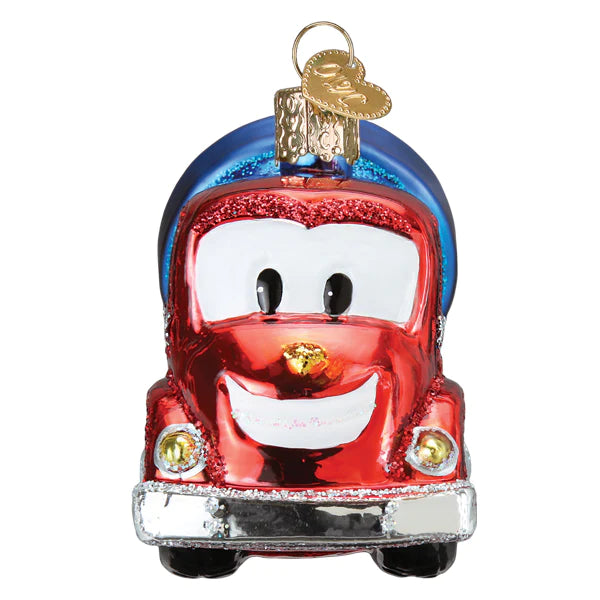 Cheerful Cement Truck Old World Christmas Ornament 44218