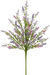 A 20 Lavender Bush (product code: 63875) features artificial flowers with delicate purple, pink, and white blossoms arranged on lush green stems and leaves.