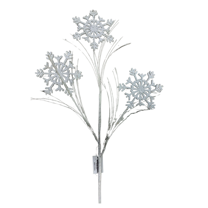 31" White Snowflake Spray 64494-WT