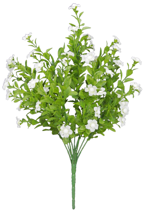 17" Filler Bush Cream 9 Stems 82396-CR